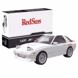 CaDA Mazda RX-7 FC3S Initial D 1:35 Brick Model Age 8+ 66pcs 55016W