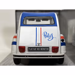 Citroen 2CV6 Region Paris 1982 1:18 Scale Solido 1805018