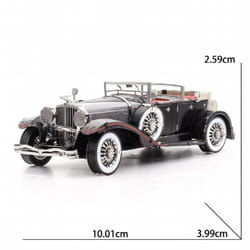 DIY 3D Metal Puzzle Classic Retro Car Model Packard Twelve Duesenberg J Vintage Car Assemble Model Jigsaw Puzzle Toys