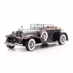 DIY 3D Metal Puzzle Classic Retro Car Model Packard Twelve Duesenberg J Vintage Car Assemble Model Jigsaw Puzzle Toys