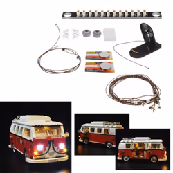DIY LED Light String Lighting Kit For LEGO 10220 For VW CAMPER VAN 21003 For Beetle Car