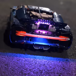 DIY LED Light Lighting Kit For LEGO 42083 Bugatti Chiron Technic Set With Remote