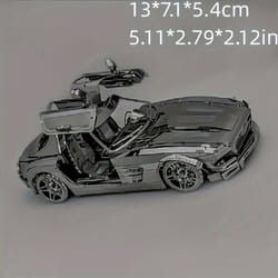 DIY Metal Assembly Toy Car Model 3D Stereo Puzzle Toy Racing Car Model