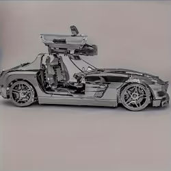 DIY Metal Assembly Toy Car Model 3D Stereo Puzzle Toy Racing Car Model