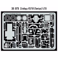 Eduard 35573 1:35 Etched Detailing Set for Tamiya Kits Zundapp KS-750