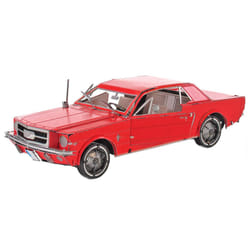 Fascinations Metal Earth 1965 Ford Mustang Red 3D Metal Model Kit