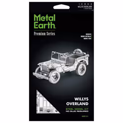 Fascinations Metal Earth Premium Series Willys Overland 3D Metal Model