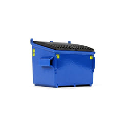 First Gear  1-34 Scale Refuse Trash Bin Diecast Model - Blue