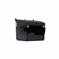 First Gear 90-0533 1-34 Scale Refuse Trash Bin Diecast Model - Black