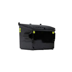 First Gear 90-0533 1-34 Scale Refuse Trash Bin Diecast Model - Black