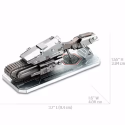 First Order Tracked Motorcycle 3D Metal Puzzle DIY Assemble Model Kits Laser Cut Puzzles Jigsaw Toys for Kids Children