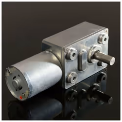 GW370 12V 6rpm Reversible High Worm Geared Motor Torque Turbo DC Motor 35A