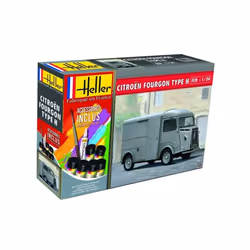 HEL56768 - Heller 1:24 Gift Set - Citroen Fourgon HY
