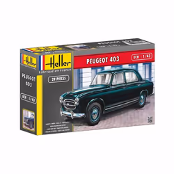 Hel80161 - Heller 1:43 - Peugeot 403