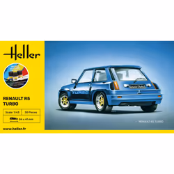 Heller 56150 Renault R5 Turbo STARTER SET 1:43 Model Kit