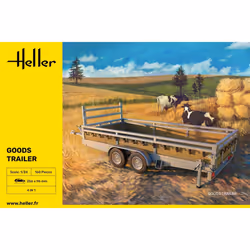 Heller 80778 Goods Trailer 1:24 Model Kit