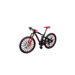 HONUTIGE 1:10 Mountain Bike Model, Simulate Miniature Finger Mountain Riding Bike Model, Retro MIni Metal Diecast Racing Bike