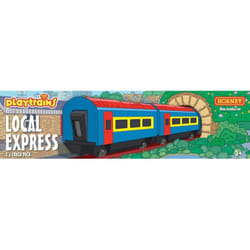 Hornby Playtrains Local Express 2 x Coach Pack Train Set