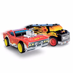 Hot Wheels Street Racers, Twin Pack - Car and Van, Pull Back Vehicles for kids, Licensed Build Kit,