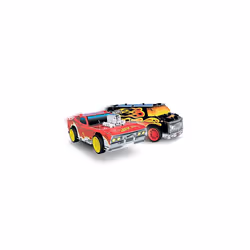 Hot Wheels Street Racers, Twin Pack - Car and Van, Pull Back Vehicles for kids, Licensed Build Kit,