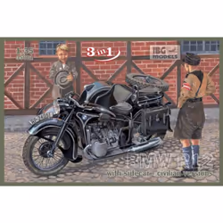 IBG Models 35001 BMW R12 1:35 Military Vehicle Model Kit