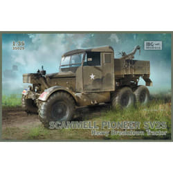 IBG Models 35029 Scammell Pioneer SV2S Heavy Breakdown Tractor 1:35 Model Truck Kit