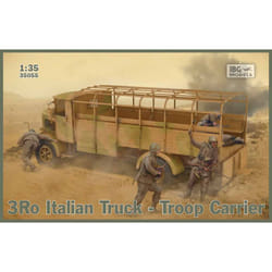 IBG Models 35055 3Ro Italian Truck - Troop Carrier 1:35 Military Model Kit