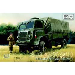 IBG Models 72001 Bedford QLD 3t 4x4 General Service Truck 1:72 Model Kit