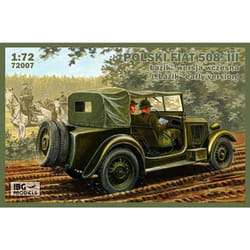IBG Models 72007 Polski Fiat 508/III 1:72 Military Vehicle Model Kit