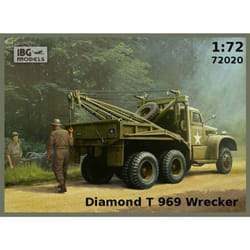 IBG Models 72020 Diamond T 969 Wrecker Truck 1:72 Plastic Model Kit