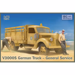 IBG Models 72071 V3000S German General Service Truck 1:72 Plastic Model Kit