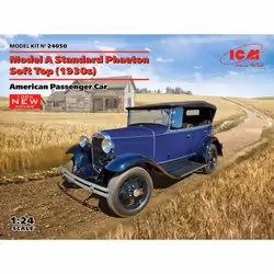 ICM 24050 Model A Standard Phaeton Soft Top  1:24 Model Kit