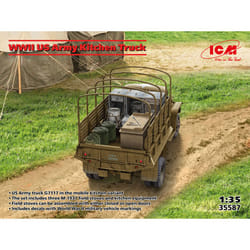 ICM 35587 WWII US Army Kitchen Truck 1:35 Model Kit
