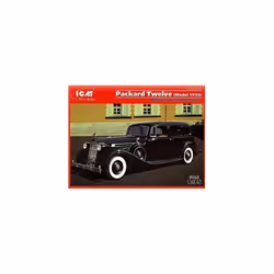 IcM Models Packard Twelve Model 1936 WWII Soviet Leaders car with Passengers Building Kit