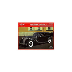 IcM Models Packard Twelve Model 1936 WWII Soviet Leaders car with Passengers Building Kit