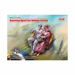 ICM24014 - ICM 1:24 - American Sports Car Drivers 2 Figs