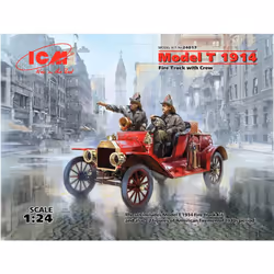 ICM24017 - ICM 1:24 - Model T 1914 Fire Truck with Crew