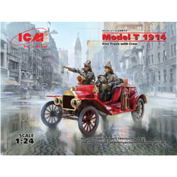 ICM24017 - ICM 1:24 - Model T 1914 Fire Truck with Crew