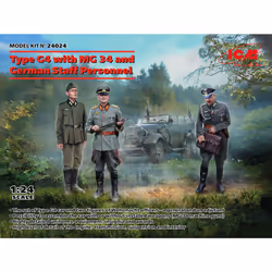 ICM24024 - ICM 1:24 - Type G4 & MG34 and German Staff Personnel