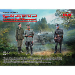 ICM24024 - ICM 1:24 - Type G4 & MG34 and German Staff Personnel