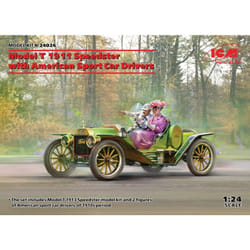 ICM24026 - ICM 1:24 - Model T 1913 Speedster with Drivers