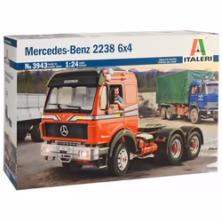 Italeri 3943 - 1/24 Mercedes Benz 2238 6x4 Model Kit