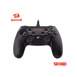 REDRAGON SATURN G807 Gamepad,Wired PC Game Controller,Joystick Dual Vibration, Saturn, for Windows PC,PS3,Playstation,Android
