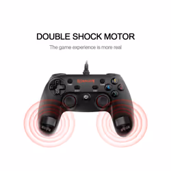 REDRAGON SATURN G807 Gamepad,Wired PC Game Controller,Joystick Dual Vibration, Saturn, for Windows PC,PS3,Playstation,Android