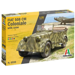 Italeri Fiat 508 Cm Coloniale With Crew