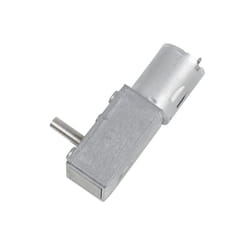 L-type Right Angle 370 DC Geared Motor High Torque 12V All Metal Gear Worm Gear Self-locking Motor