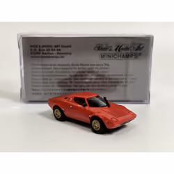 Lancia Stratos 1974 Red 1:87 Scale Minichamps 870125022
