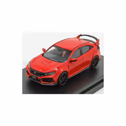 LCD Model Honda Civic Type-R 2017 Red - 1:64
