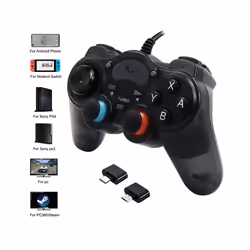 Wired Controller for PS3/PS4/Switch/PC Console 7 in 1 Gamepads Game Accessories