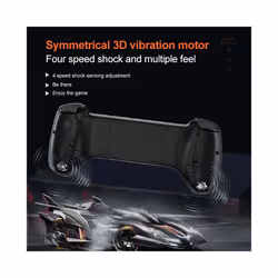 Cell Phone Gamepad Bluetooth-Compatible5.3 Macro Function Phone Game Controller for iPhone 15/14/13/iPad/iOS/Tablet/PC/Switch